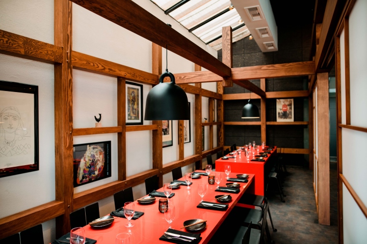 青浦區日料餐廳裝修設計效果圖-第5張圖片-上海古都建筑設計集團