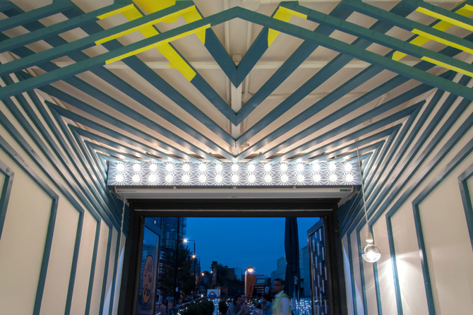 時(shí)尚簡約奶茶店裝修設(shè)計(jì)-第3張圖片-上海古都建筑設(shè)計(jì)集團(tuán)