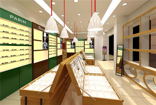 眼鏡店裝修效果圖-第2張圖片-上海古都建筑設(shè)計集團