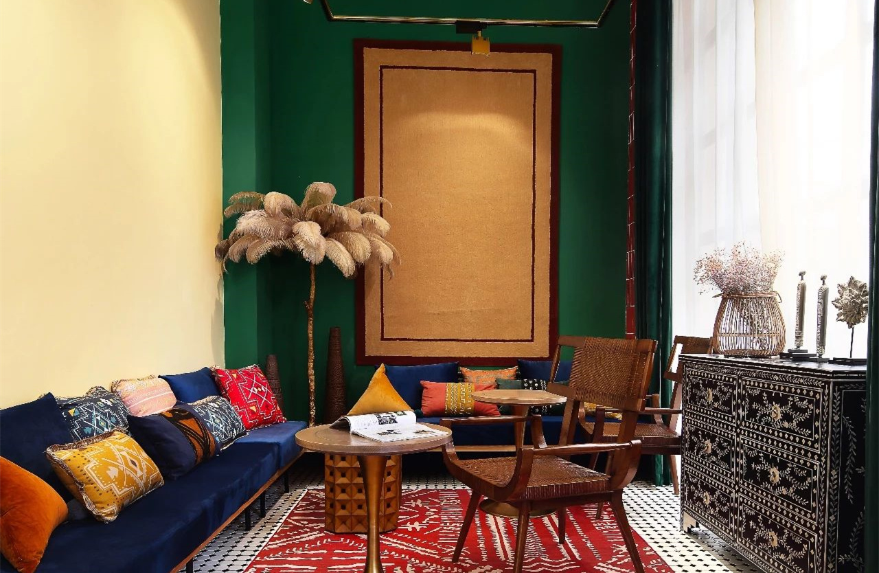 東南亞風格按摩店裝修設計-第3張圖片-上海古都建筑設計集團