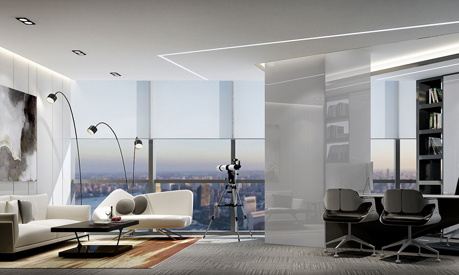 高新科技風格辦公室裝修設計-第3張圖片-上海古都建筑設計集團