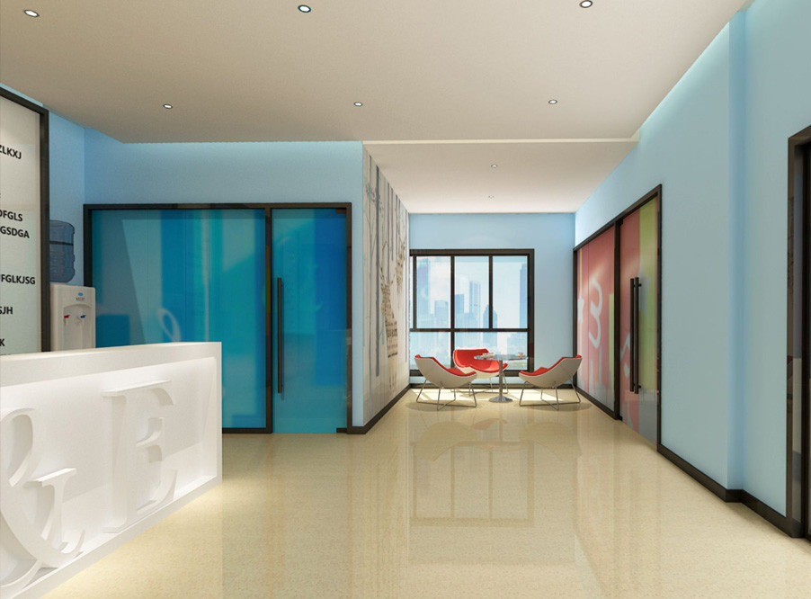 少年雅思英語培訓中心裝修設計-第4張圖片-上海古都建筑設計集團