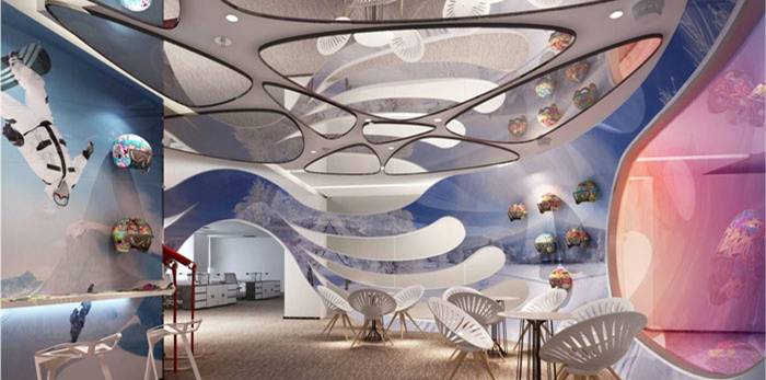 創新文藝辦公室裝修設計-第1張圖片-上海古都建筑設計集團 創新文藝辦公室裝修設計-第1張圖片-上海古都建筑設計集團