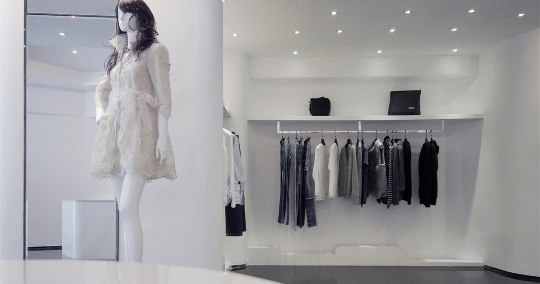 時尚工業風女裝店裝修設計-第1張圖片-上海古都建筑設計集團