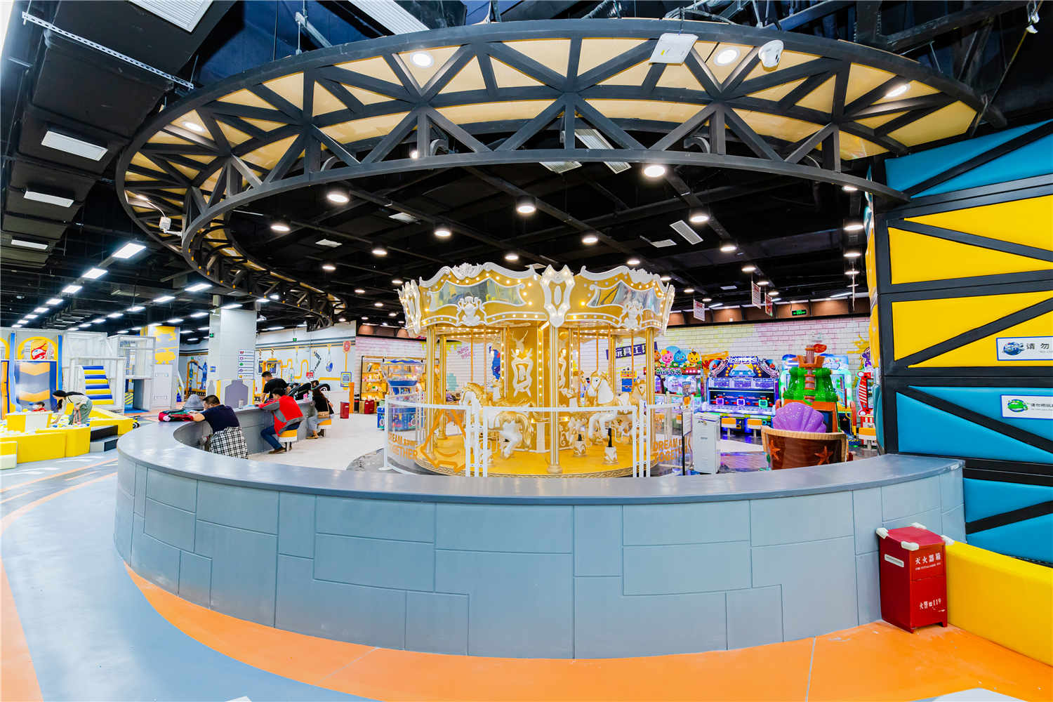 潮流電玩城裝修設計-第3張圖片-上海古都建筑設計集團