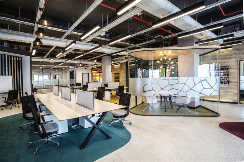 松江工廠辦公室設計裝潢效果-第2張圖片-上海古都建筑設計集團 松江工廠辦公室設計裝潢效果-第2張圖片-上海古都建筑設計集團