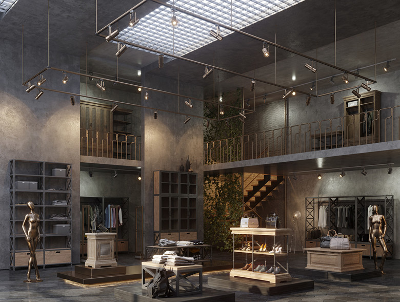 上海松江辦公室裝修6000平工業風辦公室-第3張圖片-上海古都建筑設計集團