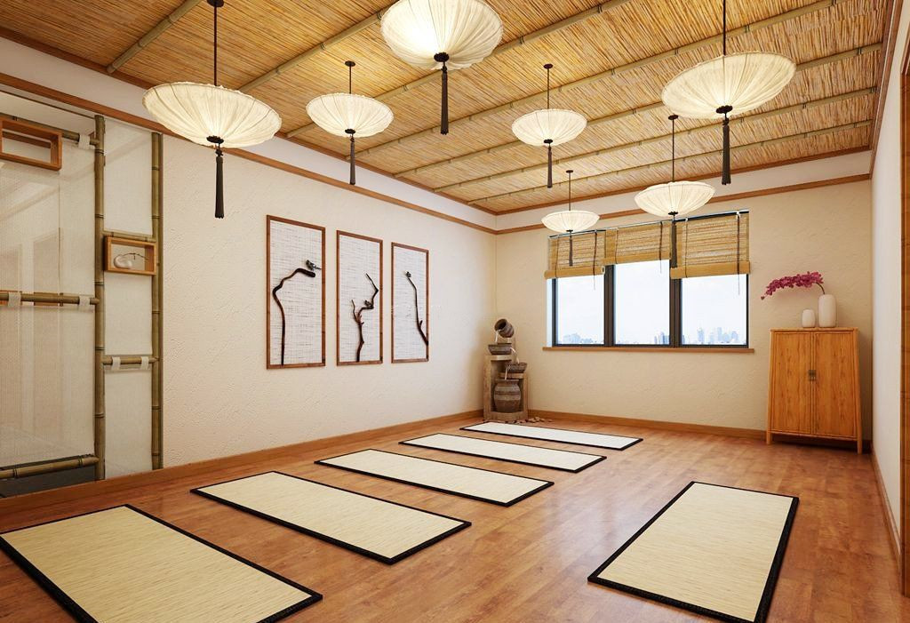 瑜伽館設計裝修效果-第2張圖片-上海古都建筑設計集團