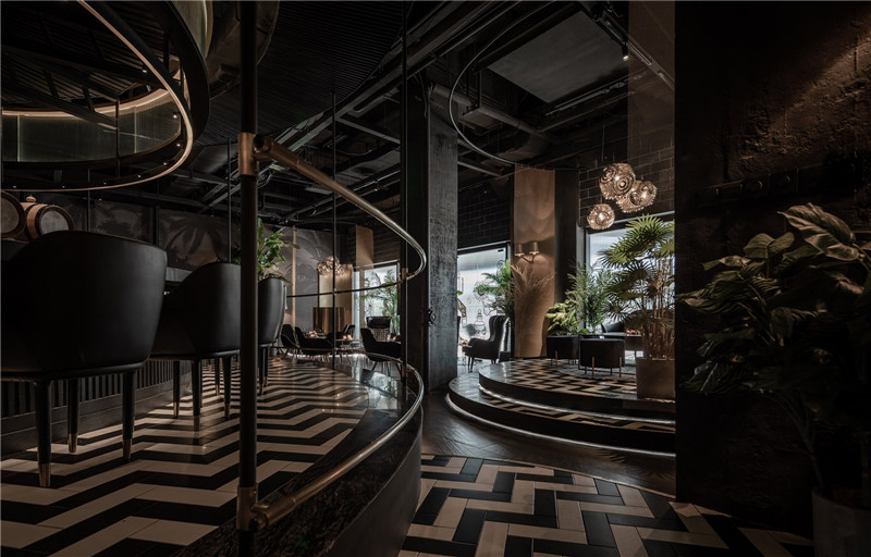 黃浦660平米酒吧設計裝潢效果-第4張圖片-上海古都建筑設計集團