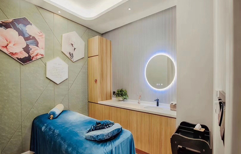 松江180平米美容美發店設計裝潢-第5張圖片-上海古都建筑設計集團