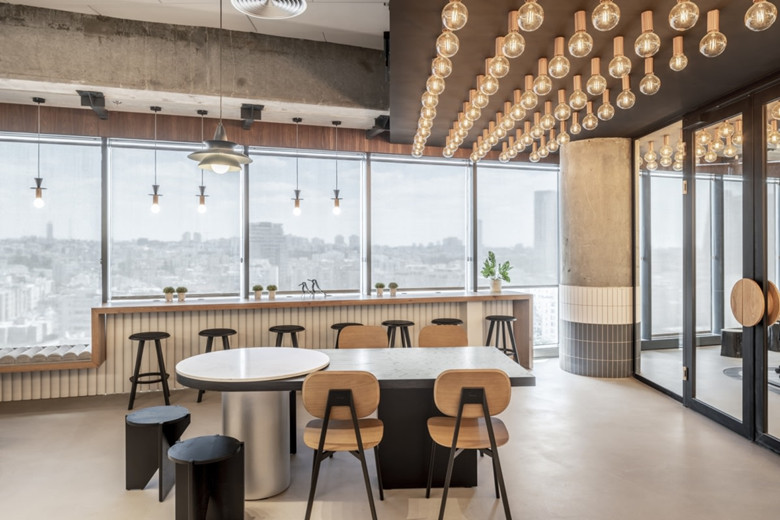 2600平米金融公司辦公樓設計裝潢效果-第3張圖片-上海古都建筑設計集團