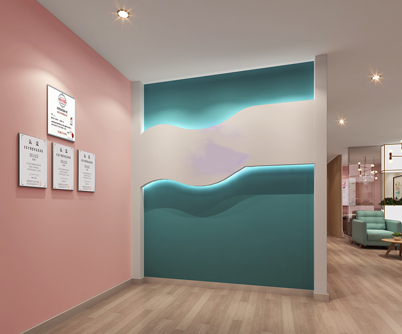 徐匯620平米美容會所設計展示效果-第3張圖片-上海古都建筑設計集團