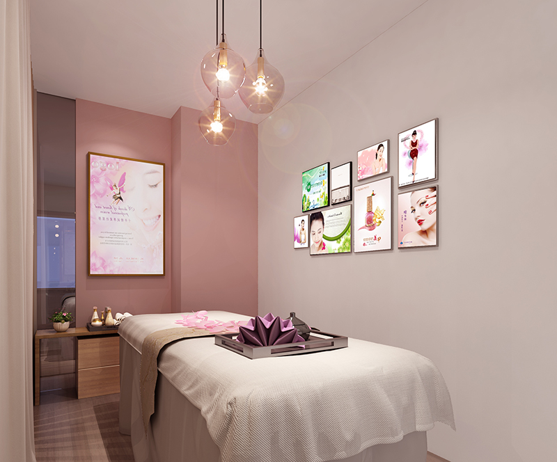 徐匯620平米美容會所設計展示效果-第4張圖片-上海古都建筑設計集團