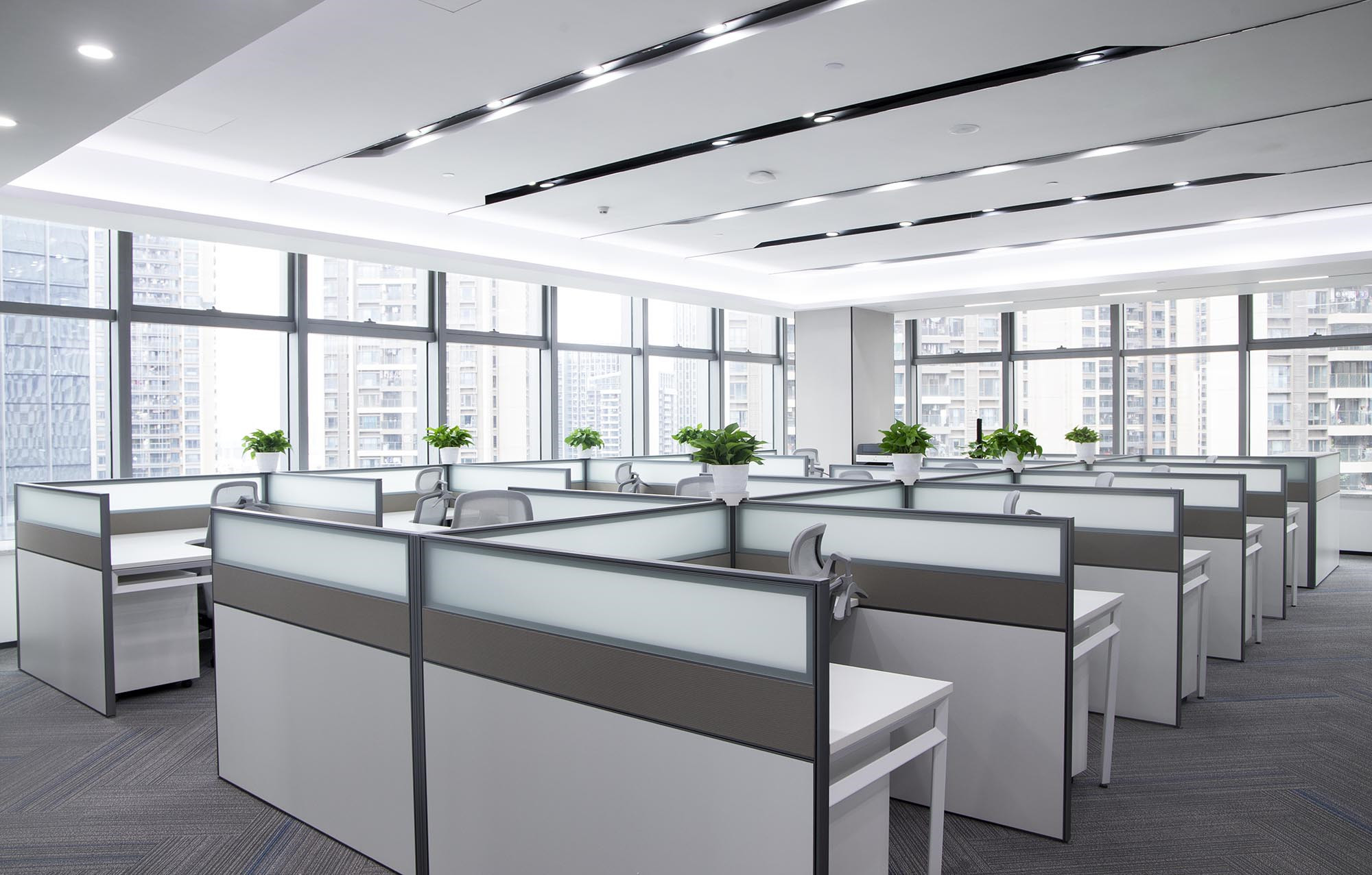 浦東7000平建設安裝公司辦公室設計布局-第4張圖片-上海古都建筑設計集團 浦東7000平建設安裝公司辦公室設計布局-第4張圖片-上海古都建筑設計集團