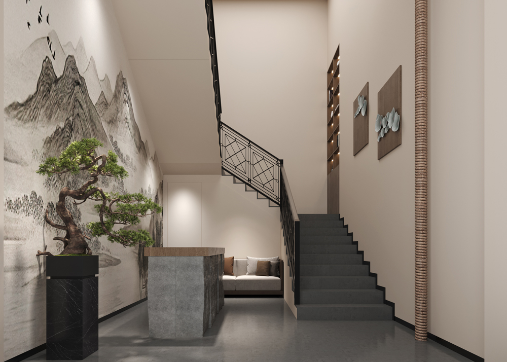 330平方現代茶室設計裝潢效果-第2張圖片-上海古都建筑設計集團