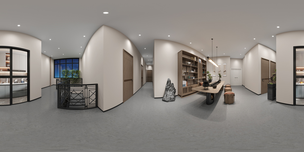 330平方現代茶室設計裝潢效果-第5張圖片-上海古都建筑設計集團