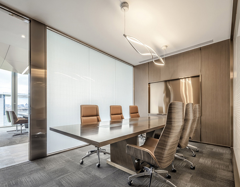 浦東新區1800平米金融企業辦公室裝修設計圖-第4張圖片-上海古都建筑設計集團