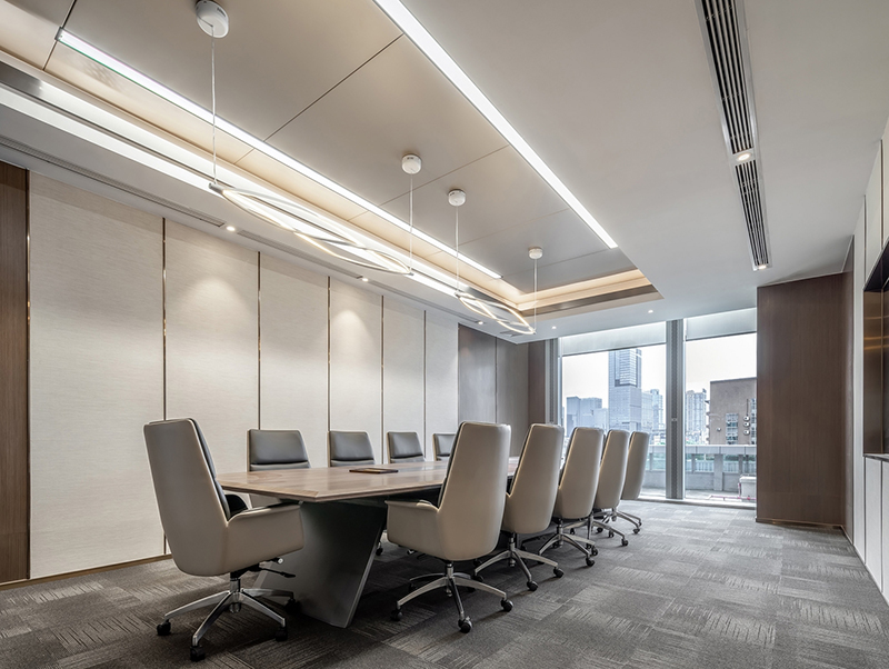 浦東新區1800平米金融企業辦公室裝修設計圖-第6張圖片-上海古都建筑設計集團