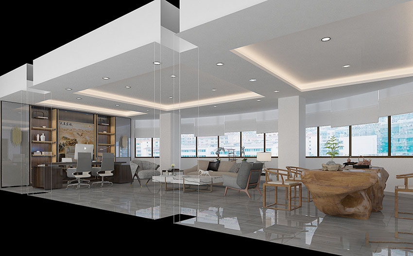 虹口1000平智能家居公司辦公室及展廳設(shè)計(jì)-第3張圖片-上海古都建筑設(shè)計(jì)集團(tuán) 虹口1000平智能家居公司辦公室及展廳設(shè)計(jì)-第3張圖片-上海古都建筑設(shè)計(jì)集團(tuán)
