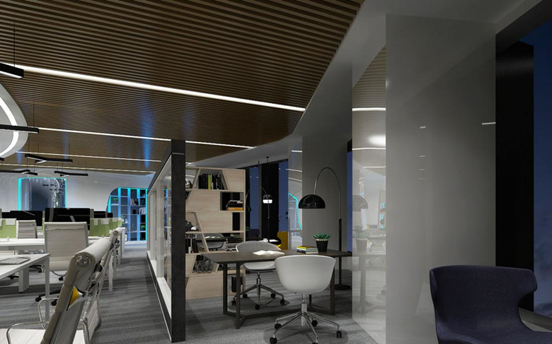 1600平控股集團辦公室裝修設計圖-第3張圖片-上海古都建筑設計集團 1600平控股集團辦公室裝修設計圖-第3張圖片-上海古都建筑設計集團