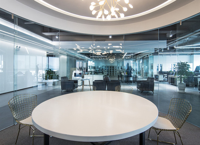 寶山1620平米現代簡約風格辦公室裝修-第3張圖片-上海古都建筑設計集團 寶山1620平米現代簡約風格辦公室裝修-第3張圖片-上海古都建筑設計集團