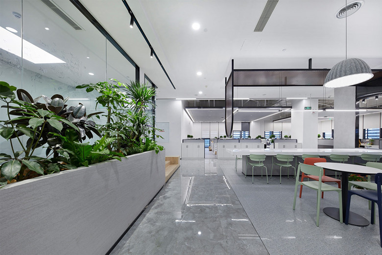 浦東張江4100平米辦公室設計裝潢實景-第2張圖片-上海古都建筑設計集團 浦東張江4100平米辦公室設計裝潢實景-第2張圖片-上海古都建筑設計集團