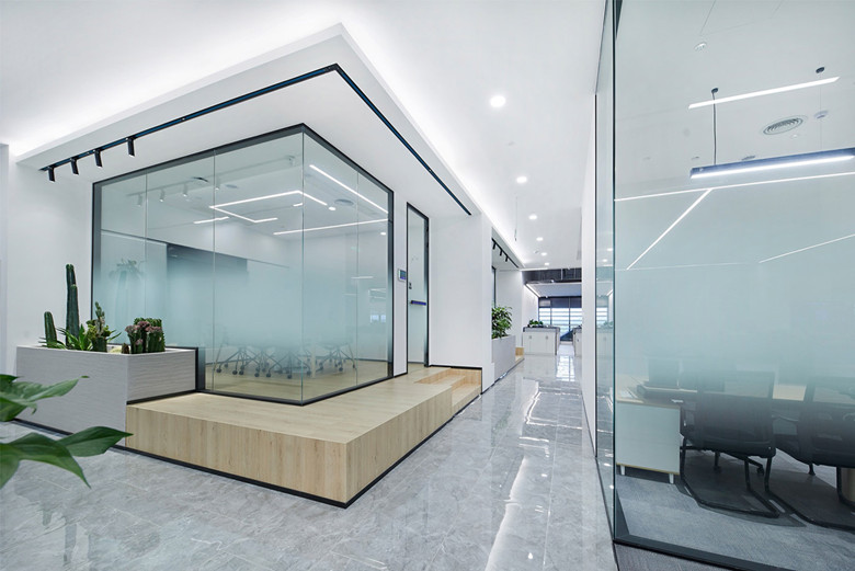 浦東張江4100平米辦公室設計裝潢實景-第3張圖片-上海古都建筑設計集團 浦東張江4100平米辦公室設計裝潢實景-第3張圖片-上海古都建筑設計集團