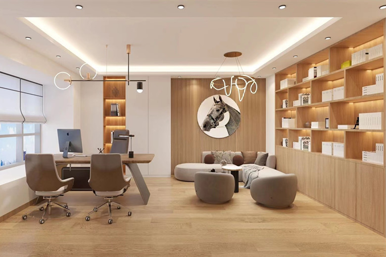 1100平現代風格科技公司辦公空間設計-第4張圖片-上海古都建筑設計集團 1100平現代風格科技公司辦公空間設計-第4張圖片-上海古都建筑設計集團