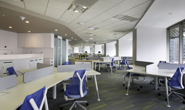 徐匯通信信息公司總部辦公室裝修設計方案-第3張圖片-上海古都建筑設計集團 徐匯通信信息公司總部辦公室裝修設計方案-第3張圖片-上海古都建筑設計集團