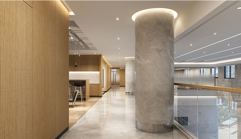 制藥藥品企業(yè)辦公樓裝修設計布局-第1張圖片-上海古都建筑設計集團