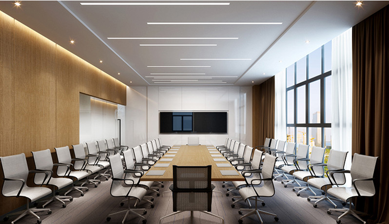 制藥藥品企業(yè)辦公樓裝修設計布局-第2張圖片-上海古都建筑設計集團