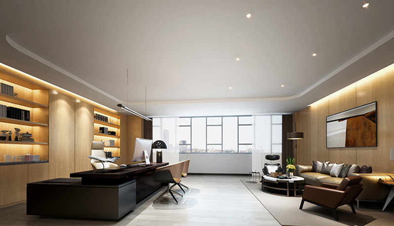 制藥藥品企業(yè)辦公樓裝修設計布局-第4張圖片-上海古都建筑設計集團