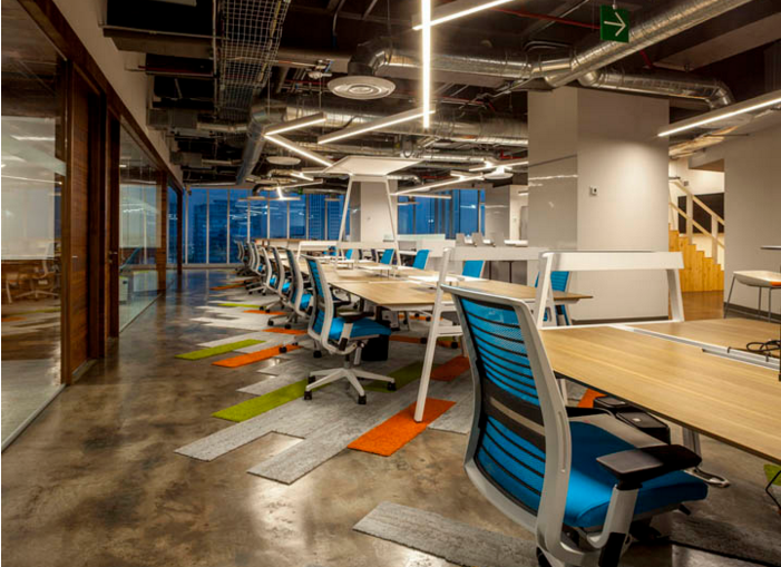 創(chuàng)意廣告公司辦公室設(shè)計布局效果-第2張圖片-上海古都建筑設(shè)計集團(tuán)