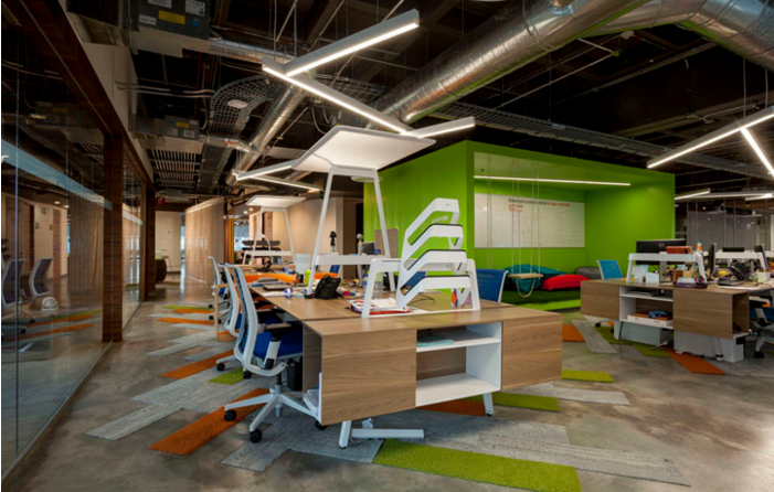 創(chuàng)意廣告公司辦公室設(shè)計布局效果-第5張圖片-上海古都建筑設(shè)計集團(tuán)