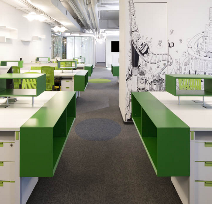 松江1000平餐飲公司辦公室裝潢設計圖-第1張圖片-上海古都建筑設計集團 松江1000平餐飲公司辦公室裝潢設計圖-第1張圖片-上海古都建筑設計集團