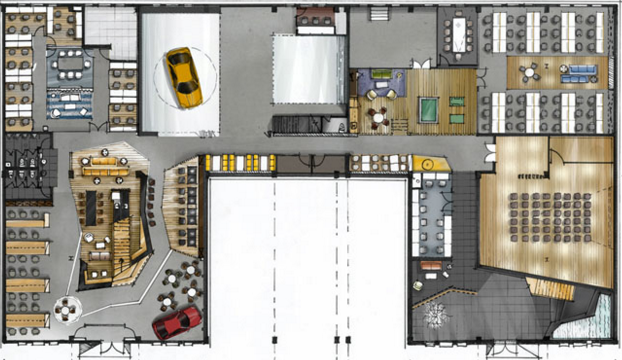 2800平米商務公司辦公室裝修圖片-第1張圖片-上海古都建筑設計集團 2800平米商務公司辦公室裝修圖片-第1張圖片-上海古都建筑設計集團