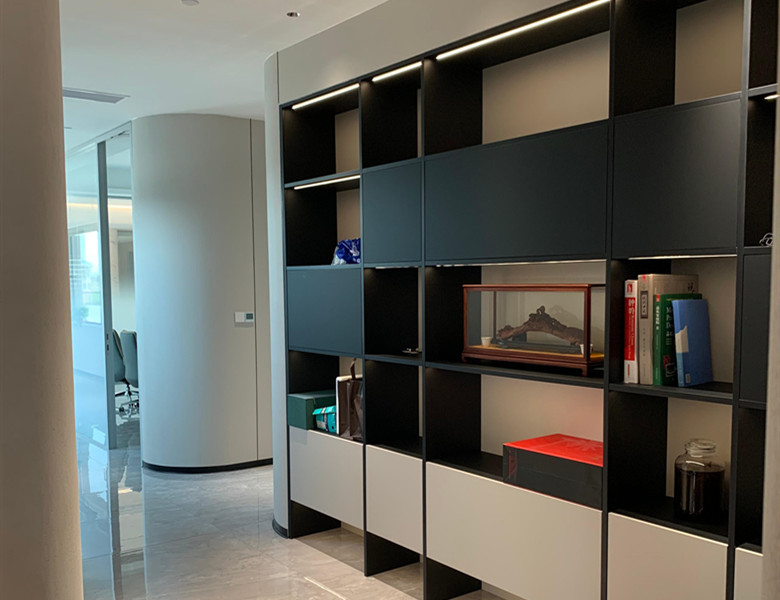 600㎡新中式辦公室設計裝修實景圖-第3張圖片-上海古都建筑設計集團 600㎡新中式辦公室設計裝修實景圖-第3張圖片-上海古都建筑設計集團