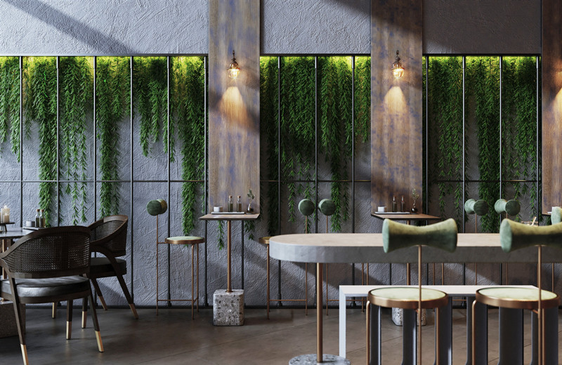 500平米咖啡廳設計裝修布局效果-第6張圖片-上海古都建筑設計集團