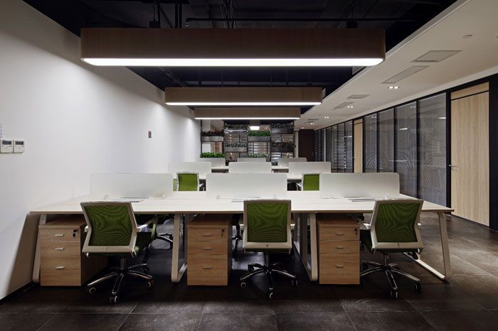 房地產公司辦公空間裝修設計圖-第5張圖片-上海古都建筑設計集團