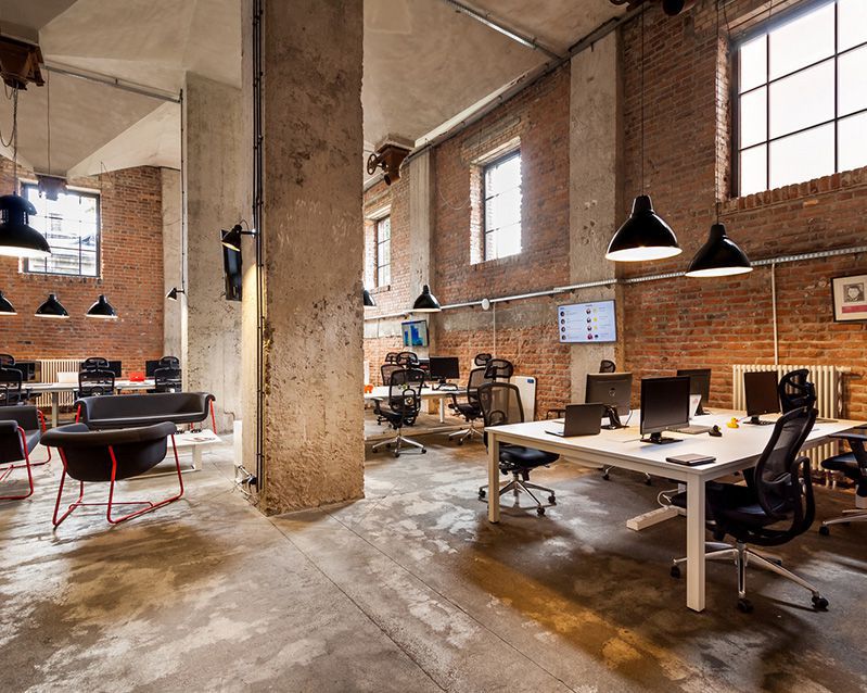科技公司Loft風格辦公室設計裝修實景-第3張圖片-上海古都建筑設計集團 科技公司Loft風格辦公室設計裝修實景-第3張圖片-上海古都建筑設計集團