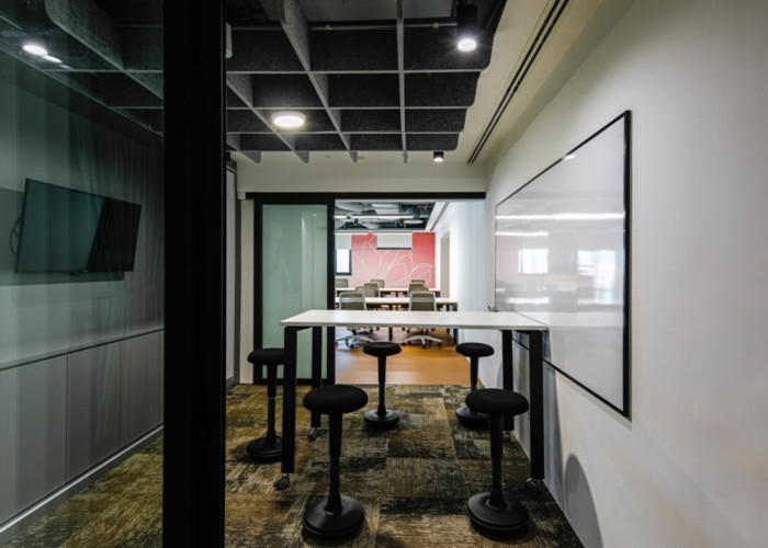 黃浦550平旅游公司辦公室設計裝修實景-第3張圖片-上海古都建筑設計集團 黃浦550平旅游公司辦公室設計裝修實景-第3張圖片-上海古都建筑設計集團