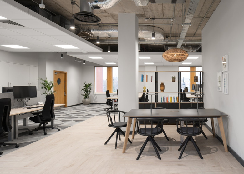 1000平數據中心公司辦公室設計布局-第7張圖片-上海古都建筑設計集團