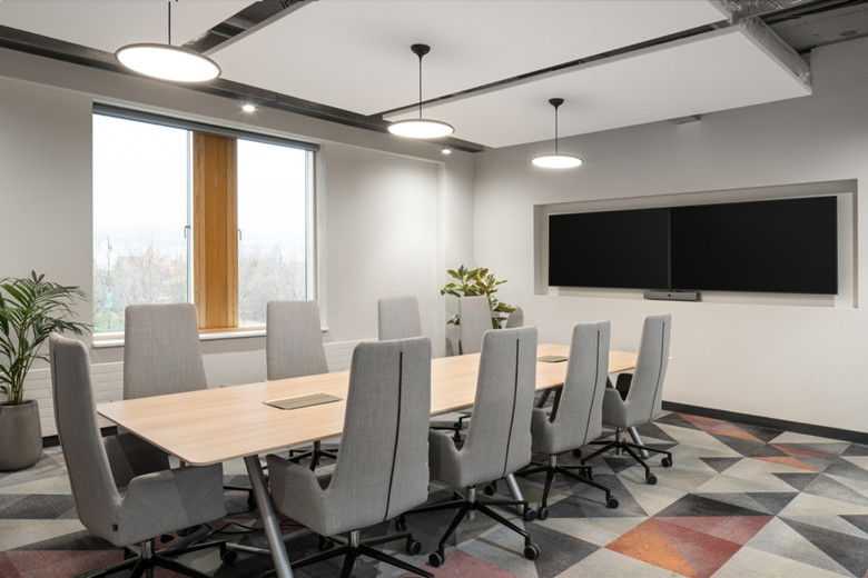 1000平數據中心公司辦公室設計布局-第6張圖片-上海古都建筑設計集團