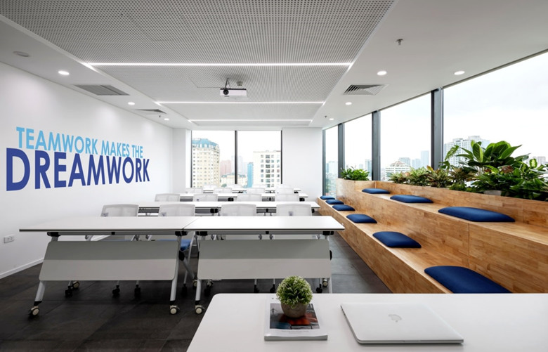 900平米科技公司新辦公室設計布局-第2張圖片-上海古都建筑設計集團 900平米科技公司新辦公室設計布局-第2張圖片-上海古都建筑設計集團