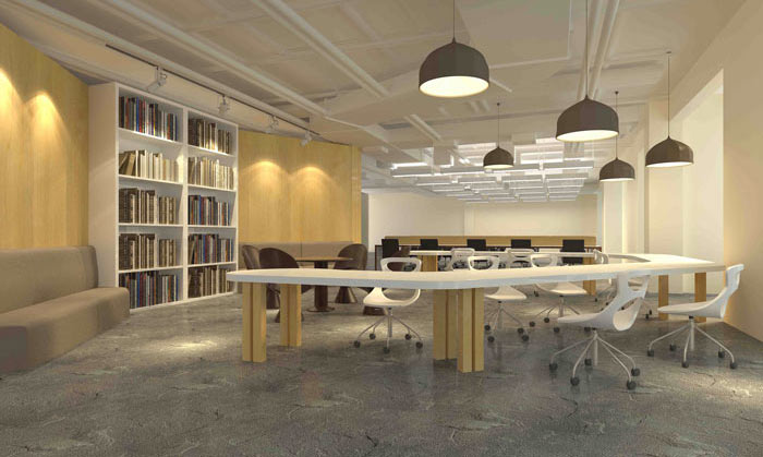 松江文化傳媒企業辦公室設計方案-第3張圖片-上海古都建筑設計集團 松江文化傳媒企業辦公室設計方案-第3張圖片-上海古都建筑設計集團