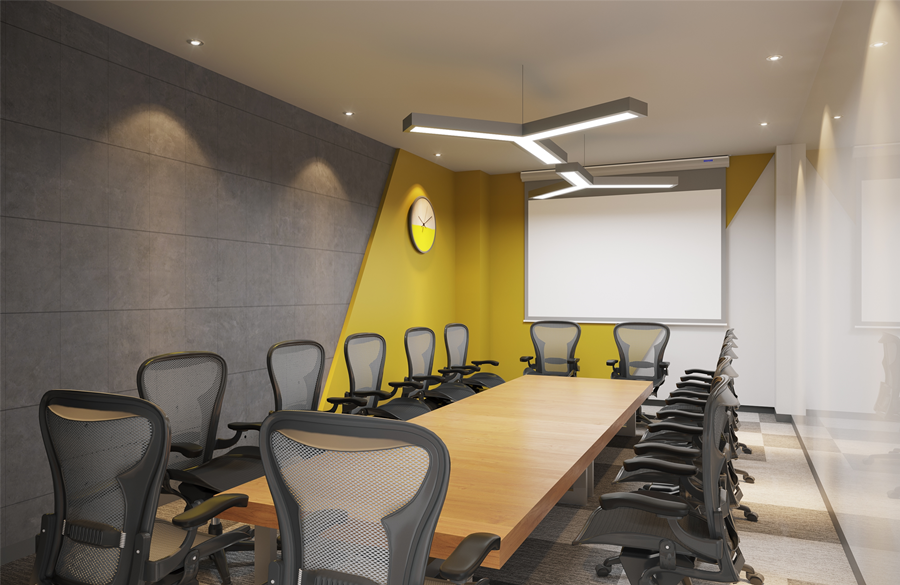 松江辦公室裝修800平國有公司辦公室-第3張圖片-上海古都建筑設計集團