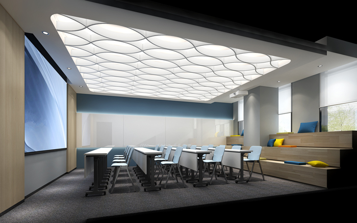 4300平米醫療公司辦公空間設計布局-第3張圖片-上海古都建筑設計集團 4300平米醫療公司辦公空間設計布局-第3張圖片-上海古都建筑設計集團